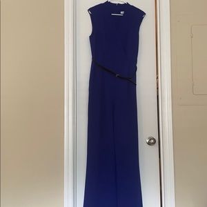 Calvin Klein Blue Jumpsuit Size 12